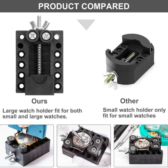 Watch Repair Kit Watch Tool Kit with Watch Link Pin Remover Tools - Picture 7 of 7